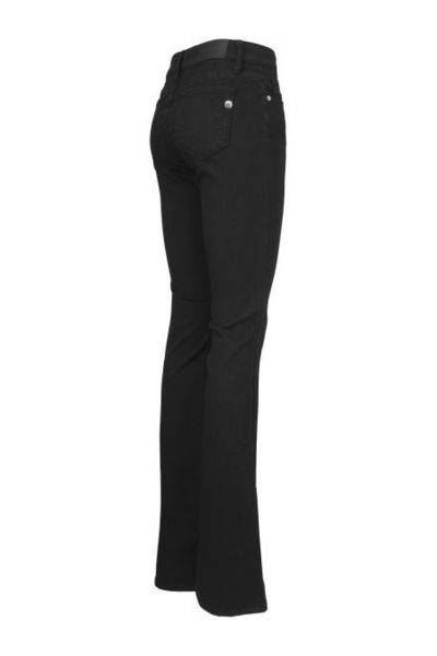 Pieszak Marija Flare Jeans - SWAN Deep Black - Duga